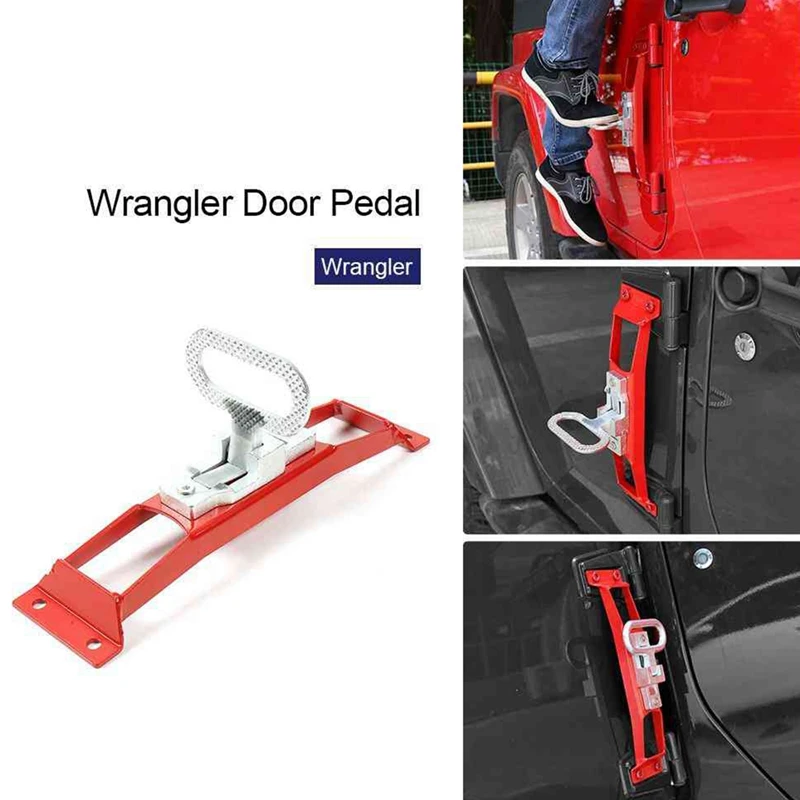 Подножки дверные ступеньки дверная петля ножная педаль для Jeep Wrangler Jk Jku Unlimited Rubicon скалолазание Беговая доска ножная пластина