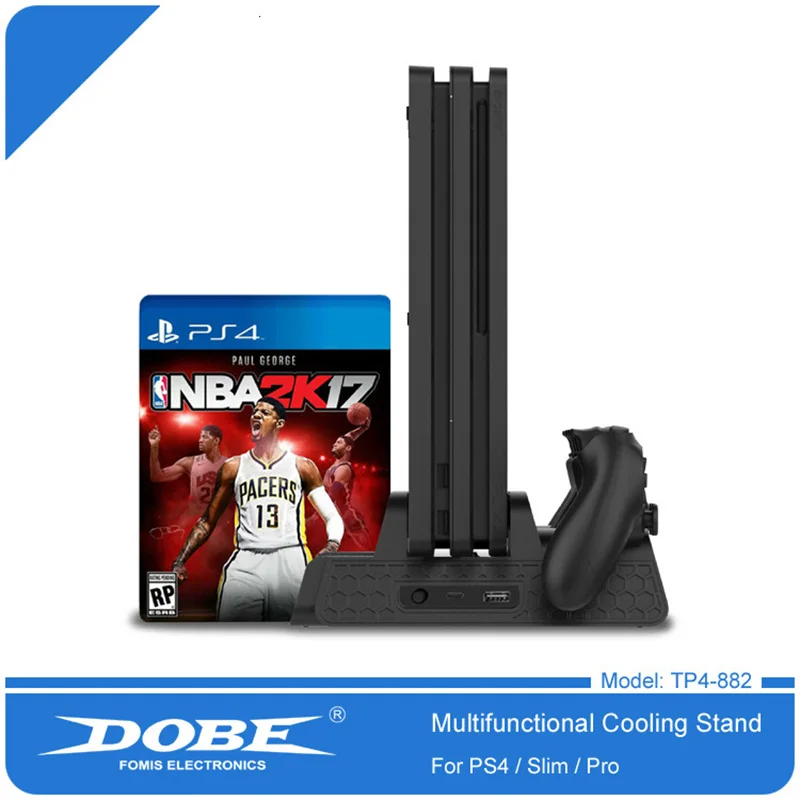 PS4 Вентилятор охлаждения PS4 контроллер зарядное устройство станция двойной для sony Playstation 4/PS4 Slim/PS4 PRO