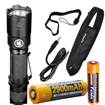 

Fenix TK20R 1000 Lumens High Capacity USB Rechargeable LED Tactical Flashlight with 2 x 18650 Battery