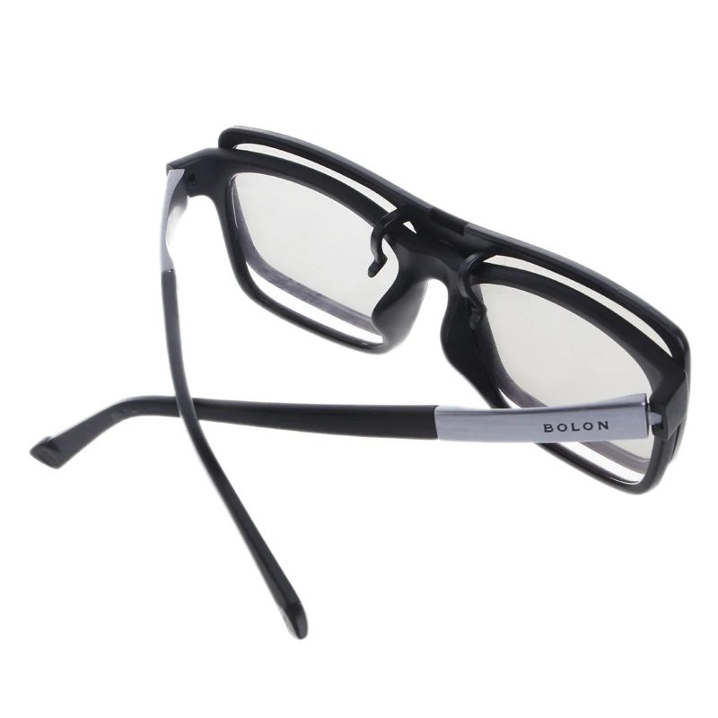 Gafas polarizadas circulares tipo Clip para TV, lentes polarizadas 3D para Cine 3D Real, 0,22mm