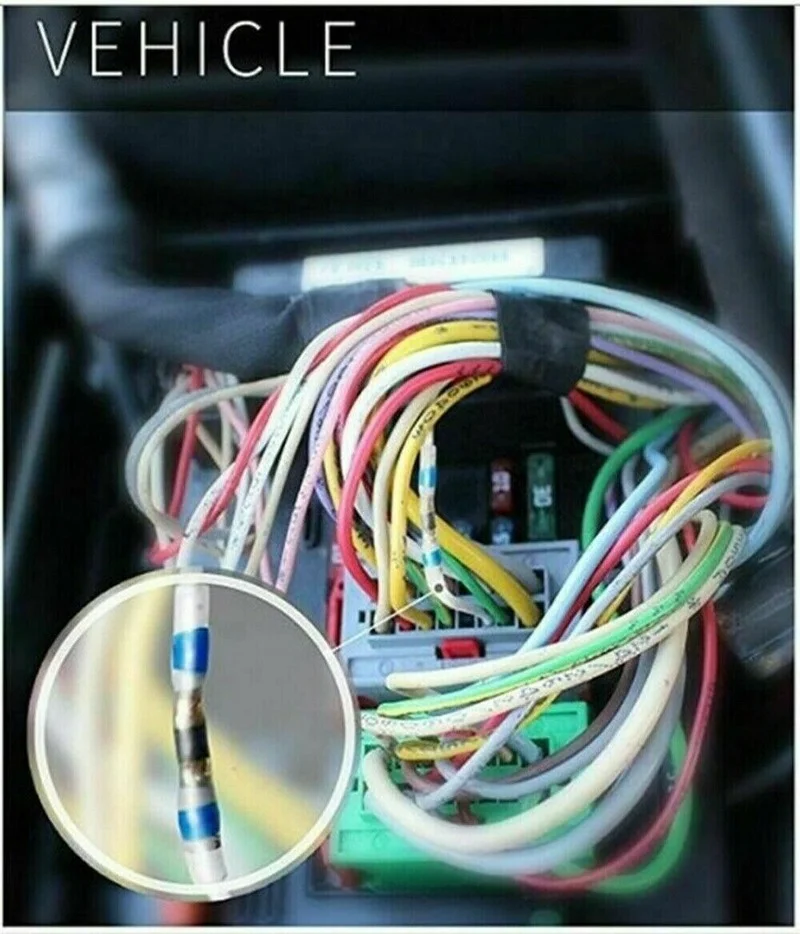 misturado calor psiquiatra conectar terminais prova dwaterproof água tubo de luva solda fio elétrico isolado kit de conectores de extremidade