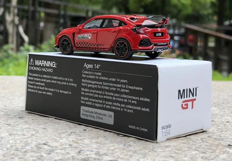 Коллекция 1/64 года литые Литые металлические автомобили HONDA Civic Type R FK8|Наземный