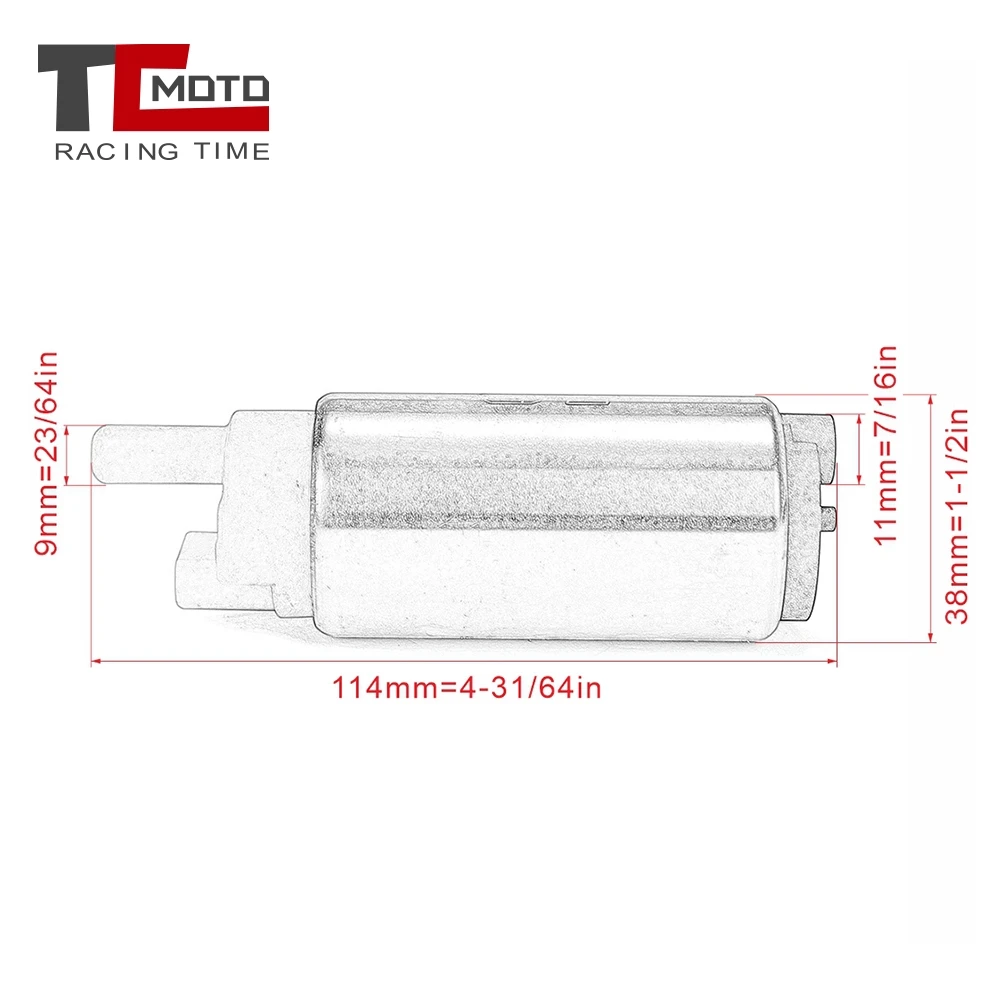 Fuel Pump for Kawasaki Z750 Z800 Z1000 ABS ZX600 ZX636 Ninja ZX6R