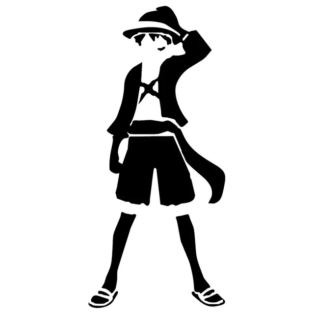 Sticker for Sale avec l'œuvre « une pièce recherchée / Luffy. » de