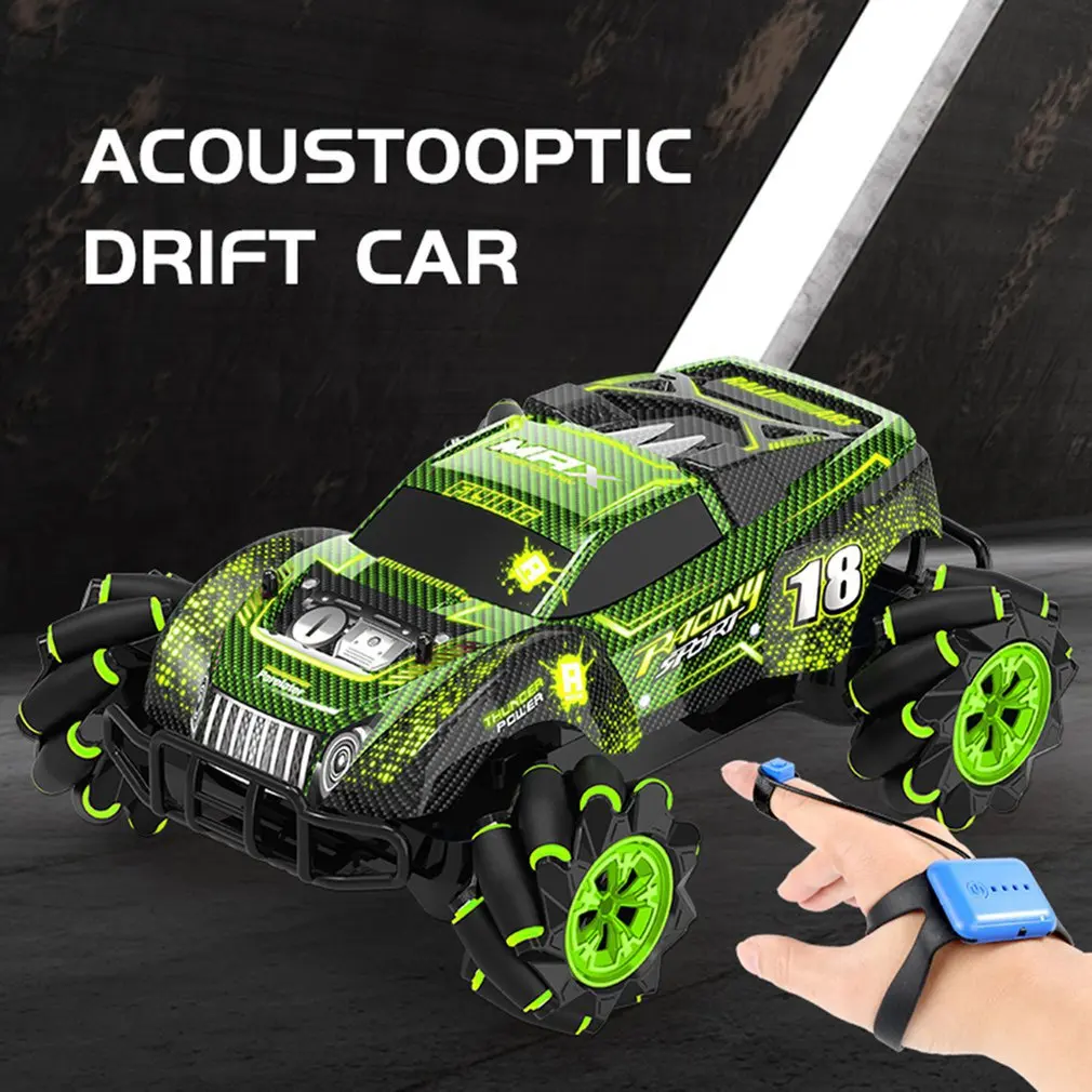 2021 new RC car 112 4wd gesture sensing dual rc light music dancing rc