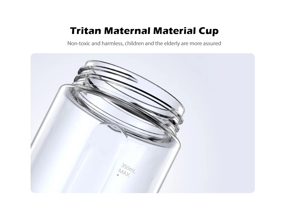 VIOMI 350ml Large Capacity Rechargeable Power Motor Food Grade Material Juicer Cup from Xiaomi youpin