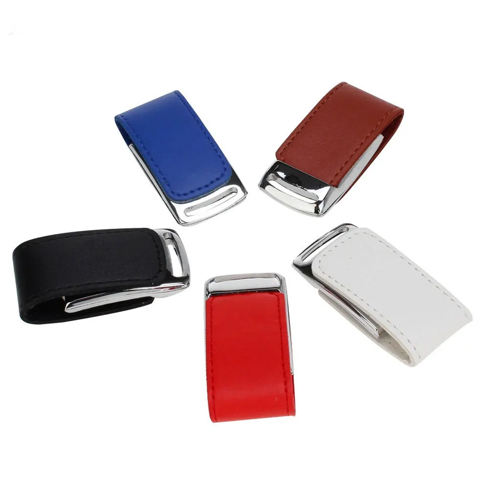Кожаный металлический брелок usb флэш-накопитель 4 ГБ 8 ГБ флеш-накопитель 16 Гб Флешка 32 Гб 64 ГБ usb 2,0 креативный usb карта памяти свадебный