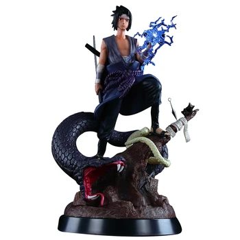 

Naruto Shippuden GK Uchiha Sasuke Summon Snake Action Figure Anime Model 32cm Exquisite Quality Statue Collectible Toys Figma
