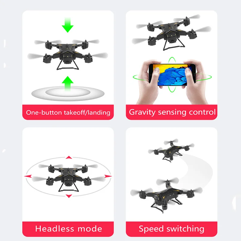 KY601G KY601S RC Дрон с GPS камерой 4K HD WiFi FPV модель Электрический складной Квадрокоптер