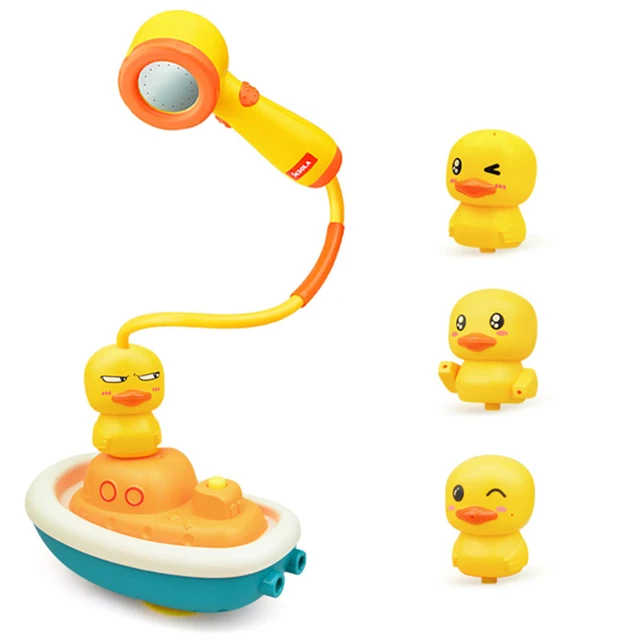 Baby Bath Duck Toys Water Game  Duck Shaped Bath Toy Children - Bath Toys  Kids - Aliexpress