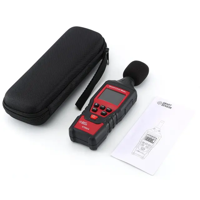 $US $23.46 Digital Sound Level Noise Meter Measurement 30-130dB Decibel Detector Audio Tester Metro Diagnostic