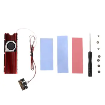 

Double-sided Dustproof NVME NGFF M.2 Heatsink Cooling Metal Sheet Thermal Pad For M.2 NGFF 2280 PCI-E NVME SSD M2EC
