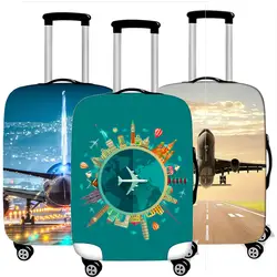 Креативный авиационный чемодан, защитный чехол, Дорожный чемодан, пылезащитный чехол, аксессуары, чемоданы, органайзер 18-32 xl дюймов