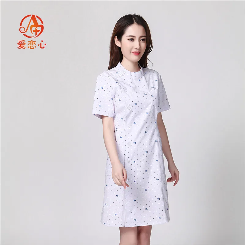 Белое пальто, модная одежда для мужчин и женщин, Doctor DressSemi-permanent, Корейская версия одежды с длинными рукавами, лабораторное пальто, костюм для медсестры - Цвет: Прозрачный