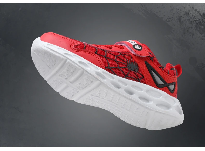Children Spiderman Shoes Boys Sneakers Spring Autumn Fashion Kids Sneakers School Mesh Running Shoes Breathable Boy Sports Shoes
