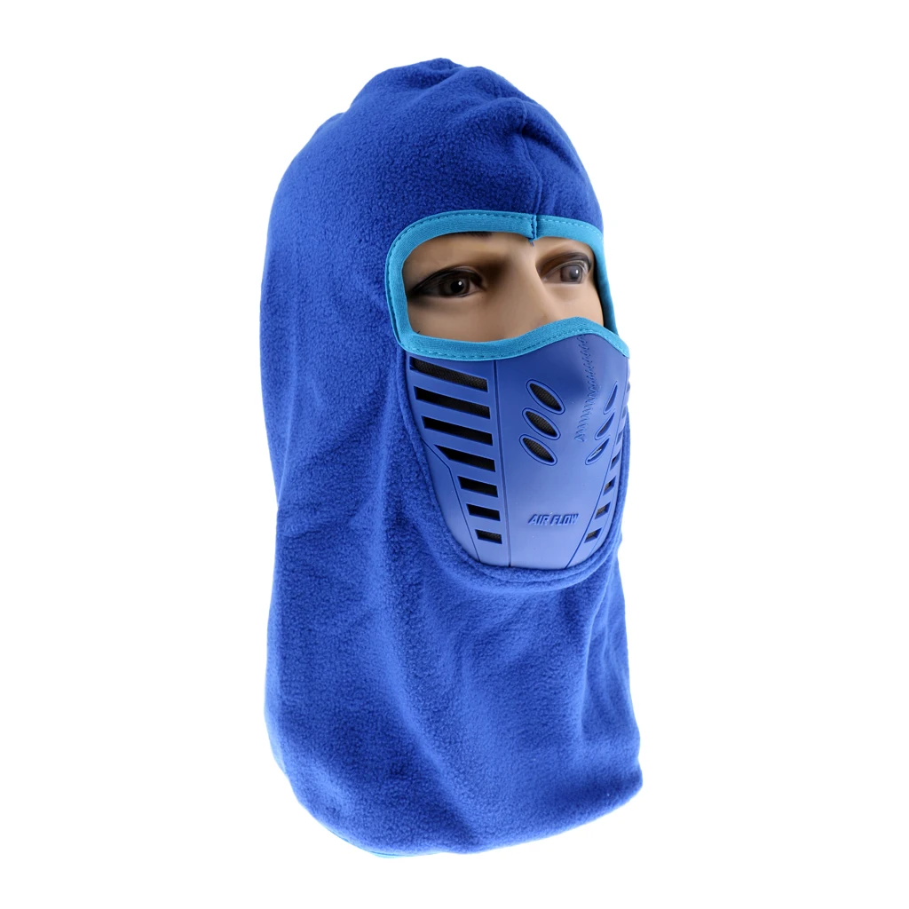 Winter Fleece Balaclava - Windproof Mask Adjustable Face Head Warmer for Skiing, Cycling, Motorcycle Outdoor Sports
