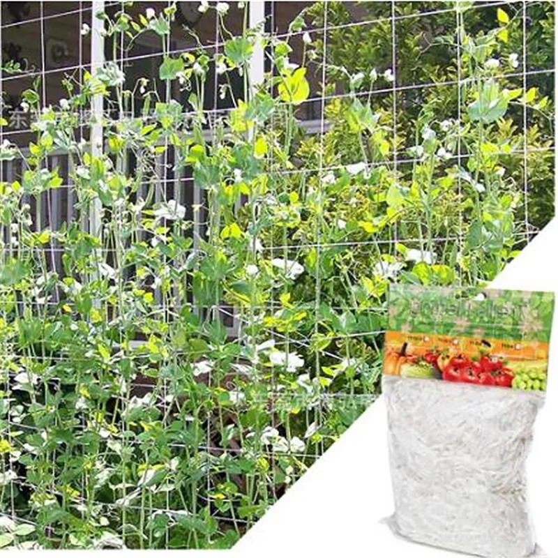 

1.67*5m/1.67*10m Plant Trellis Netting Heavy-Duty Polyester Plant Support Vine Climbing Hydroponics Garden Net Accessories 1Pcs