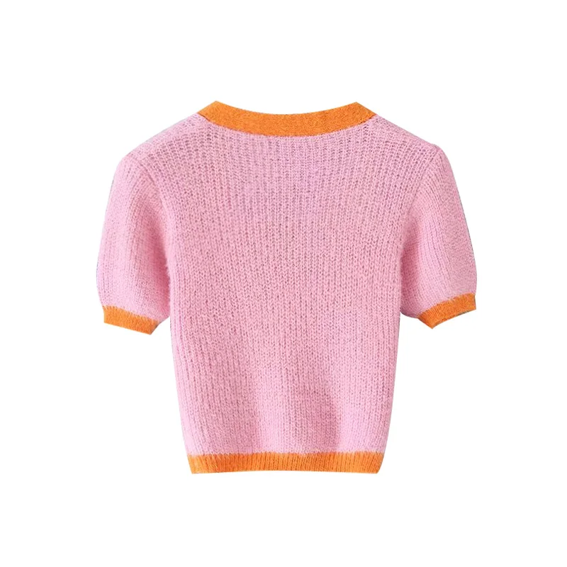 Осенне-зимние розовые кардиганы kawaii, Укороченный кардиган, женский укороченный свитер, милые вязаные свитера, сексуальные милые свитера, винтажные осенние