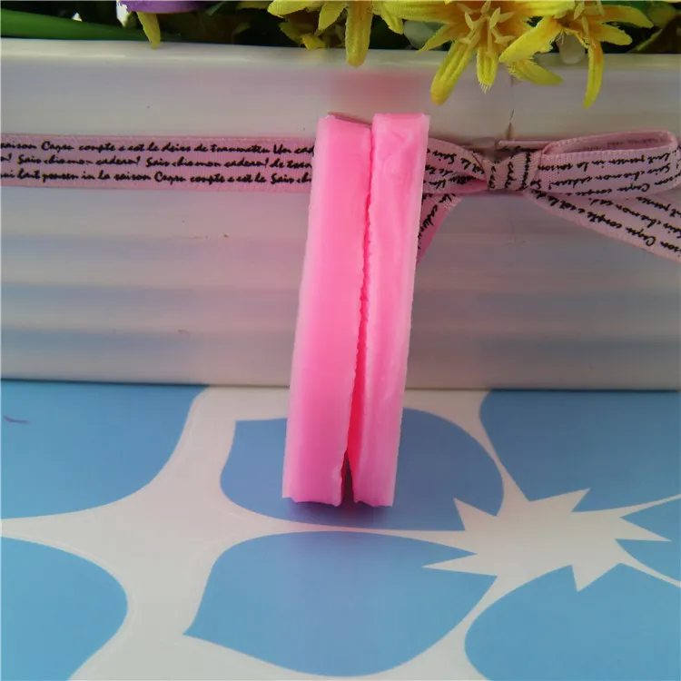 2Pcs/set Big Rose Flower Petal Silicone Fondant Molds Leaf Stamper Cake Decorating Tools Suitable For Polymer Clay