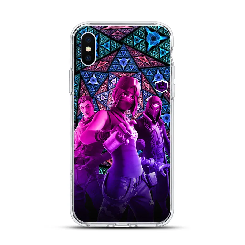 Горячая игра битва royale огонь FN Мягкий силиконовый чехол для телефона для iphone 11 11Pro XS Max X XR XS 7 8 6s Plus 5 se Монстры лама чехол