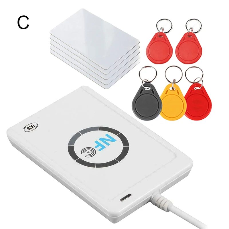

2-in-1 Portable Induction Card Writer Reader ID Card Copier for Door Access Cards Hi 888