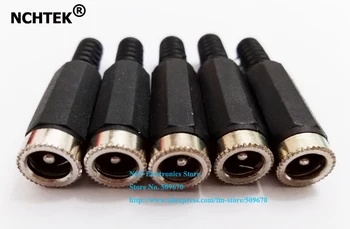 

NCHTEK DC 5.5x2.1mm Female Socket JACK Power Plug DIY/Free Shipping/100PCS