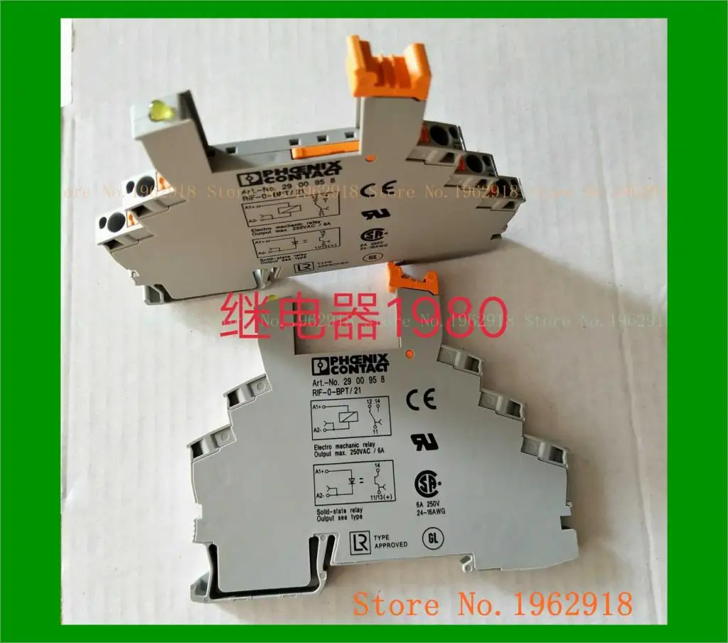 

ART-NO.2900958 RIF-0-BPT/21 Relay base