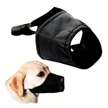 

Adjusting Pet Dog Muzzle Safety Breathable Puppy Big Dog Puppy Adjustable Breathable Safety Mouth Muzzle Anti Bark Bite Mask