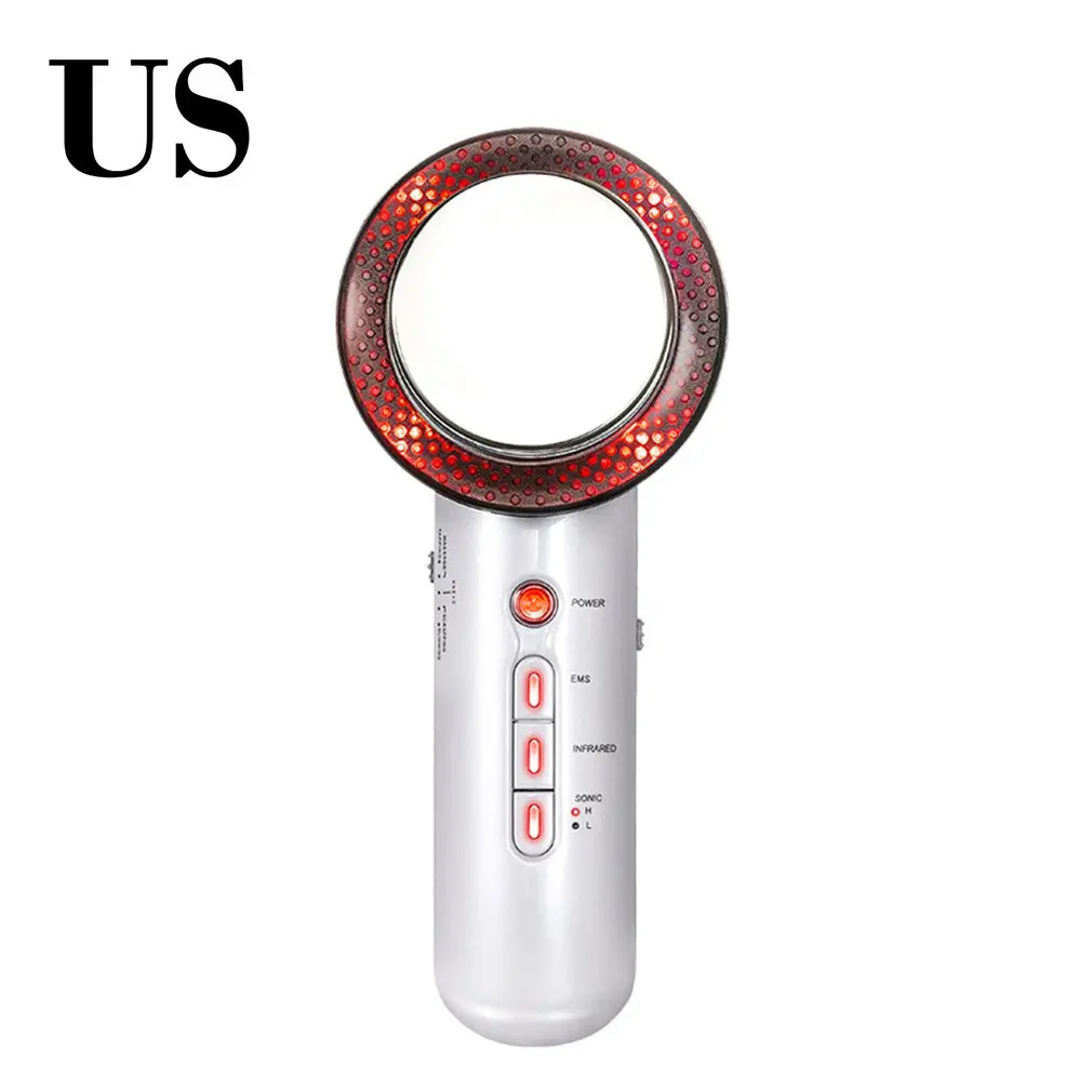 

Three-In-One Slimming Instrument Massager LED Beauty Instrument Ultrasonic Micro-Electric Skin Shaping Instrument Box Pack