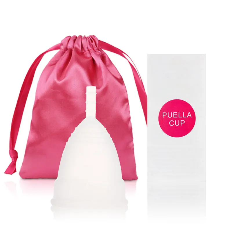 Silicone Menstrual Cup with Sterilizer - Comfortable, Eco-Friendly Period Care, Free Shipping