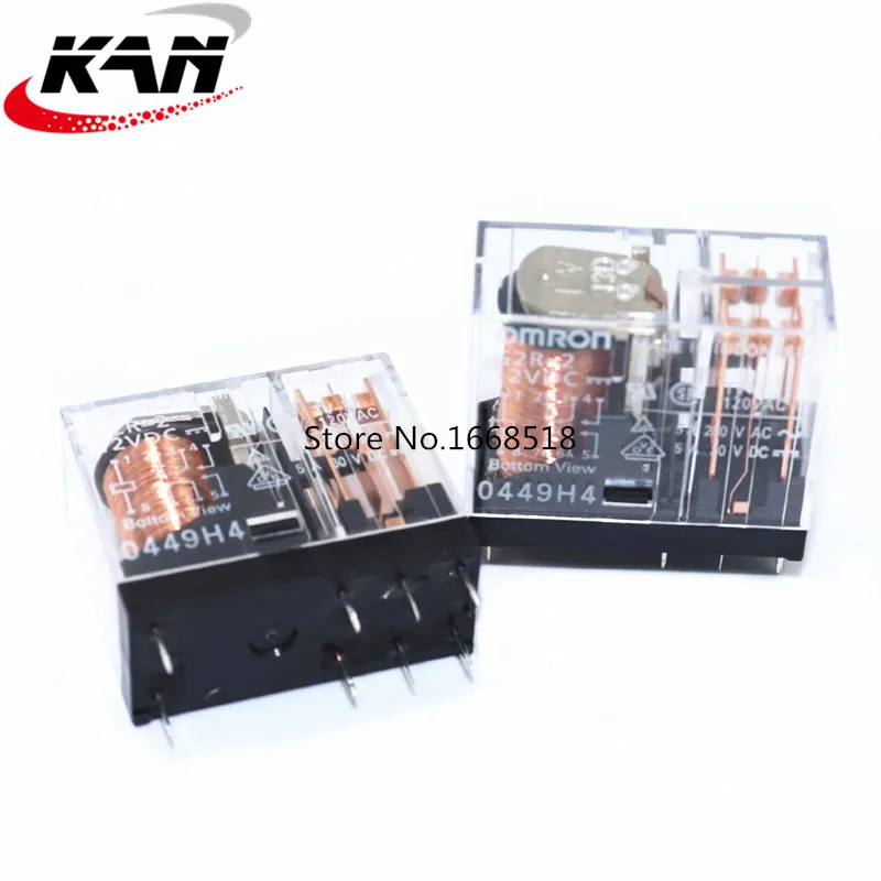 10 шт. OMRON Реле G2R-2 12VDC G2R-2 24VDC G2R-2 DC12V DC24V абсолютно и реле