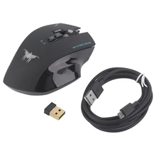 CW100 Профессиональная беспроводная Проводная оптическая игровая мышь 2400 dpi высокая точность 30 м расстояние оптическая мышь для ноутбука рабочего стола