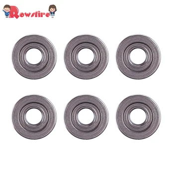 

New Hot 6Pcs/Lot 7mm Bearing For JM Gen.9/M4A1/XWE M4 Water Gel Beads Blaster Modification - Silver Black