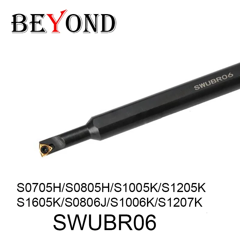 

SWUBR06 Lathe Cutter Tools SWUBR S0705H S0805H S1005K S1205K S1605K S0806J S1006K S1207K S1607K Holder Cutting WBGT060102 CNC