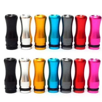 

Round Metal Drip Tip Head Metal Round Mouthpiece For EGO Atomizer 510 series Cartomizers Vape 10pcs