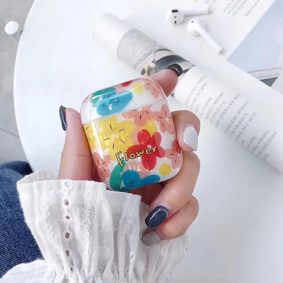 Роскошный чехол для Airpods чехол s Защита беспроводной Bluetooth чехол для наушников для Airpods2 чехол для Airpod жесткий пластик Etui Coque - Цвет: 359E