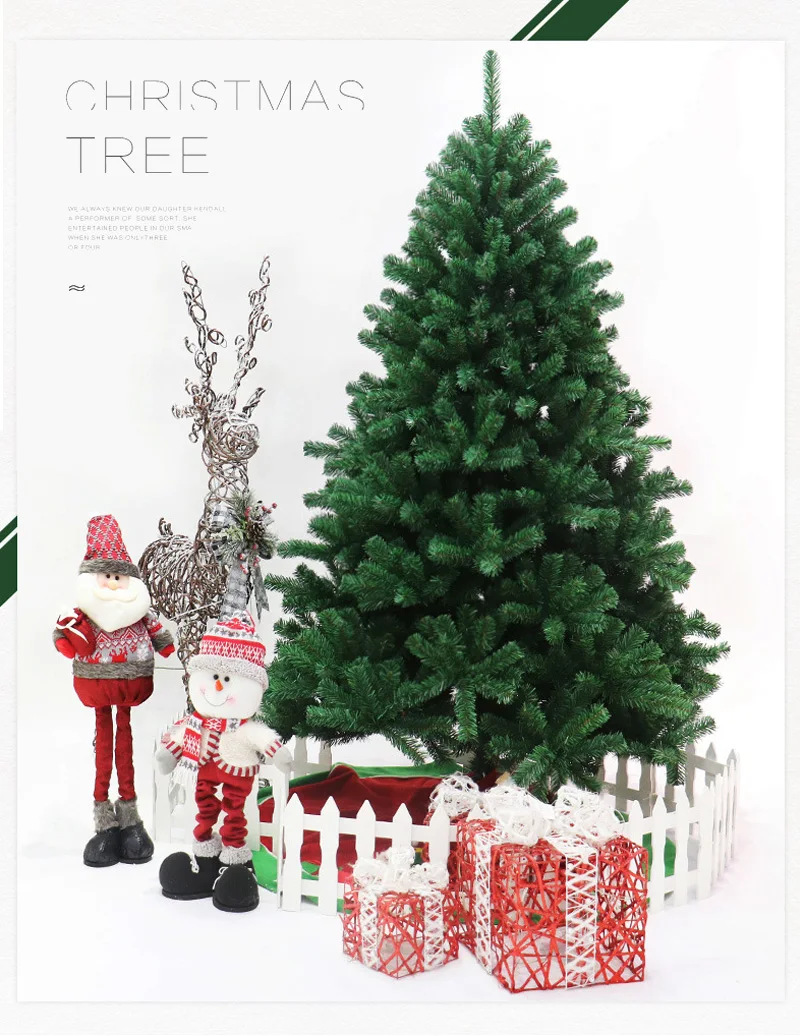 Праздничный декор для рождественской елки, шифрование, зеленая елка, мини, искусственные украшения для рождественской елки, Санта-дерево, украшение, статуэтка, подарки