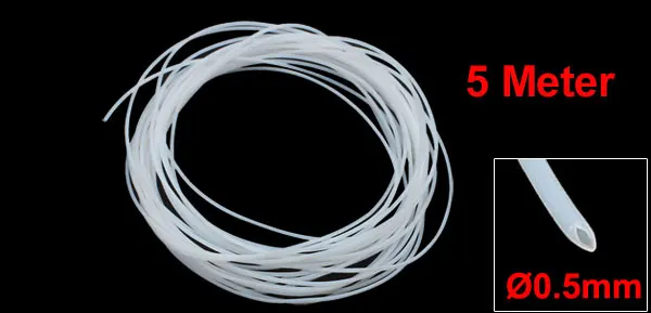 Uxcell 1 шт. PTFE трубки обёрточная бумага трубы высокая термостойкость для 3d принтера RepRap росток коссель электрические свойства