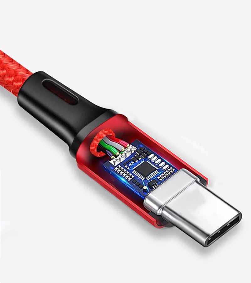 3 в 1 USB кабель для iPhone XS Max XR X 8 7 зарядное устройство Micro USB кабель 2 в 1 кабель для мобильного телефона usb type-c