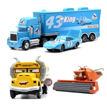 

Disney Pixar Cars 3 1:55 Chick Hicks Uncle Cargo Truck McQueen Diecast Alloy Car Model Birthday Gift Toy For Boy Kid