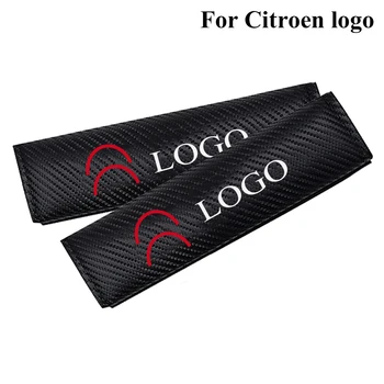 

Seat Belt Cover Shoulder Pads Car seat belt shoulder pad case auto safety belts car accessories for Citroen c1 c2 c3 c4