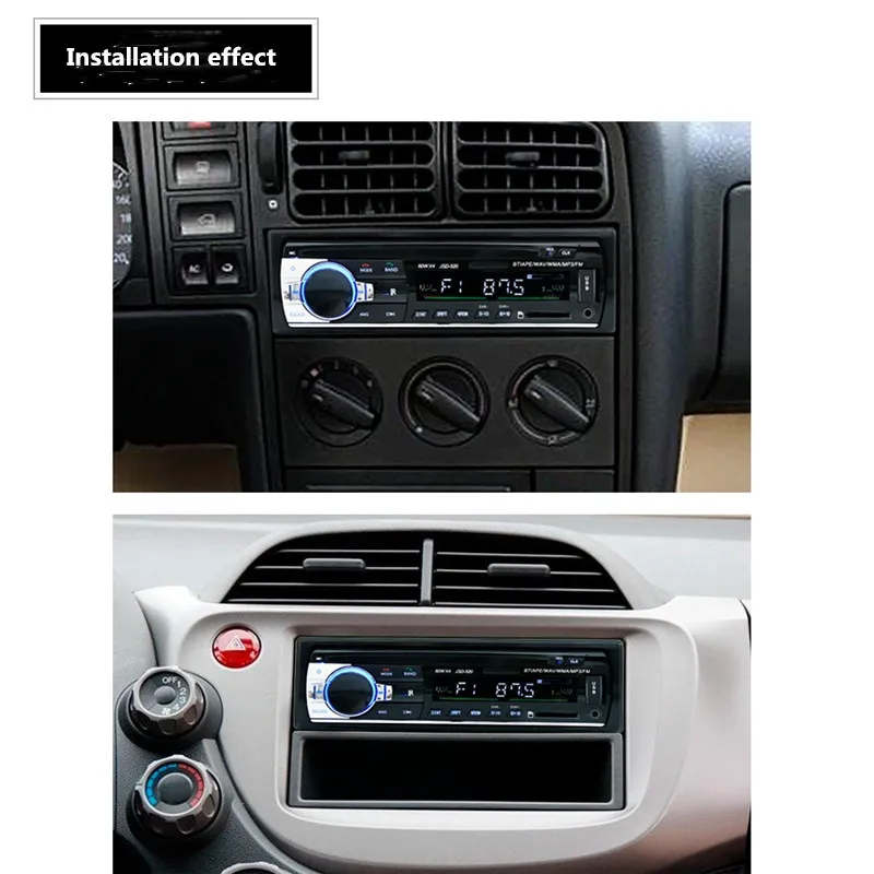 Car MP3 Player Car Radio Stereo MP3 Player Digital Bluetooth 60Wx4 FM Âm nhạc Âm nhạc USB / SD có đầu vào AUX Dash