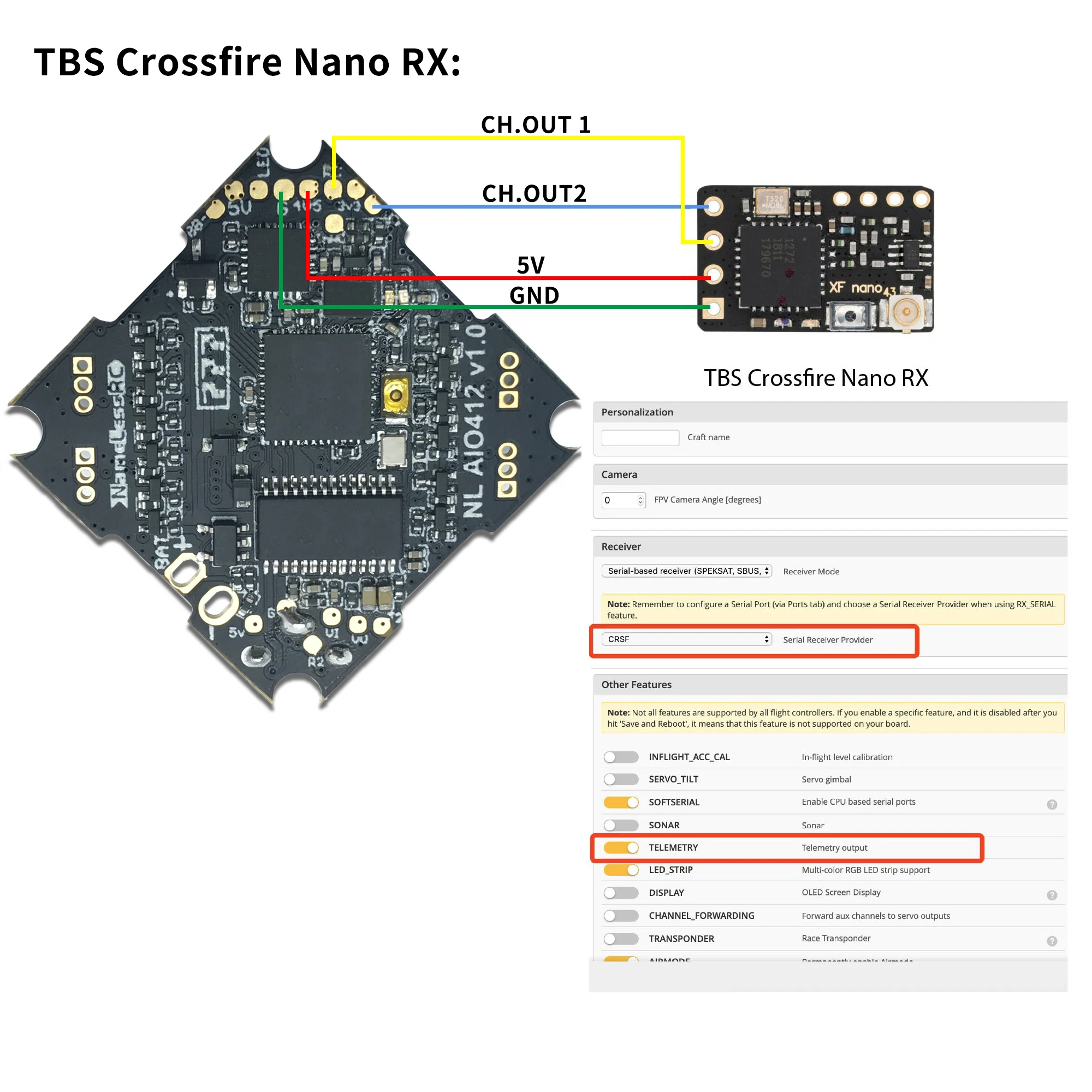 NameLessRC AIO412 F4 AIO(F411+ 12A ESC) 2-4S HV DShot600