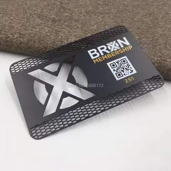 

China product black metal business cards wholesale