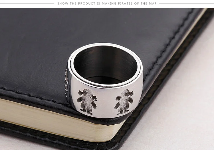 ANILLO, женские вращающиеся матовые кольца, трендовые, для мальчиков и девочек, форма, любовь, золото, серебро, цвет, нержавеющая сталь, обещают, свадебные ювелирные изделия