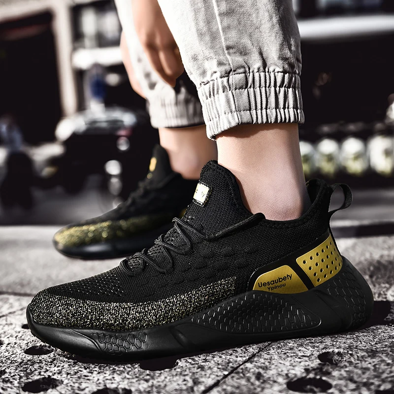 

New Stlylish Men Sneakers Vulcanize Shoes for Men Comfortable Sports Athletic Jogging Walking Shoes Zapatillas Hombre Deportiva