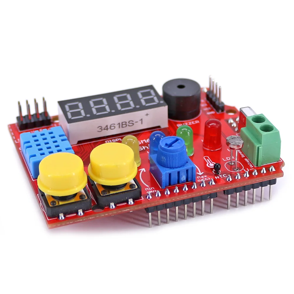 ġ  + IR , ܼ ű , 4 ڸ LED  ư, DHT11 µ , Arduino EEPROM , 24C02