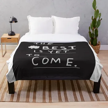 

THE BEST IS YET TO COME Blanket Wool Flannel Plush Blanket Bedspread For office Sherpa Blanket Couch Quilt Cover Travel