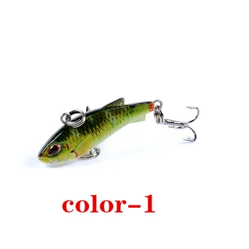 

1pcs/winter Fishing lure Swim Mini hard bait4.2cm/4.2g Artificial 3D eyes Full swimming layer Wobbler diving jig fishing tackle