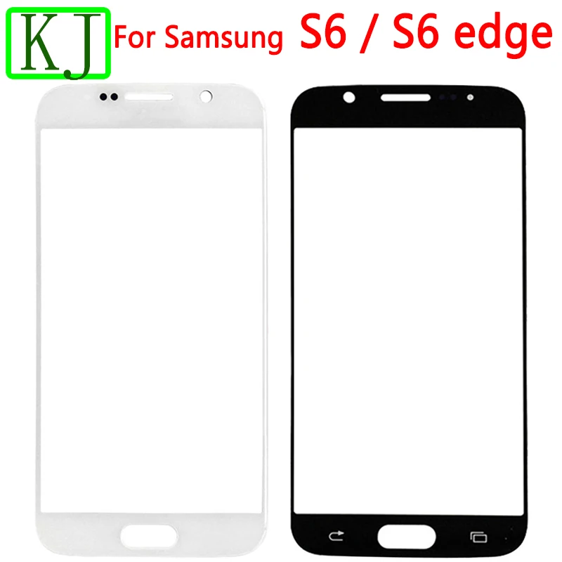 Для samsung Galaxy S6 G920 G925 G928 S6 Edge внешнее стекло сенсорный экран дигитайзер сенсор задний S6 Edge Plus Передний сенсорный стеклянный объектив